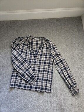 Reformation Plaid Top